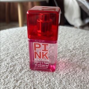RARE Retro Victoria's Secret Pink With a Splash body spray in Sunny & Happy
